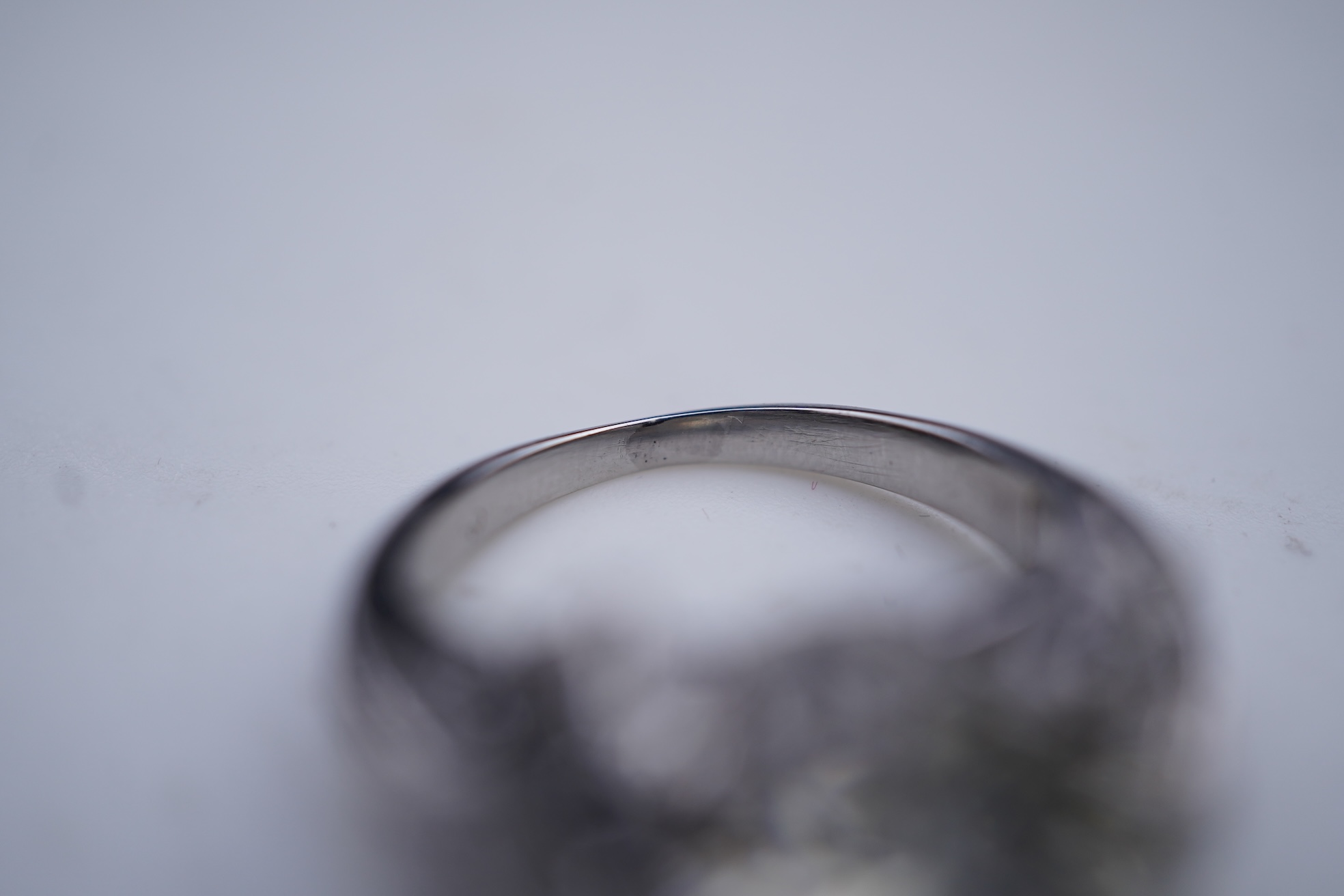 A diamond ring, mid 20th century
